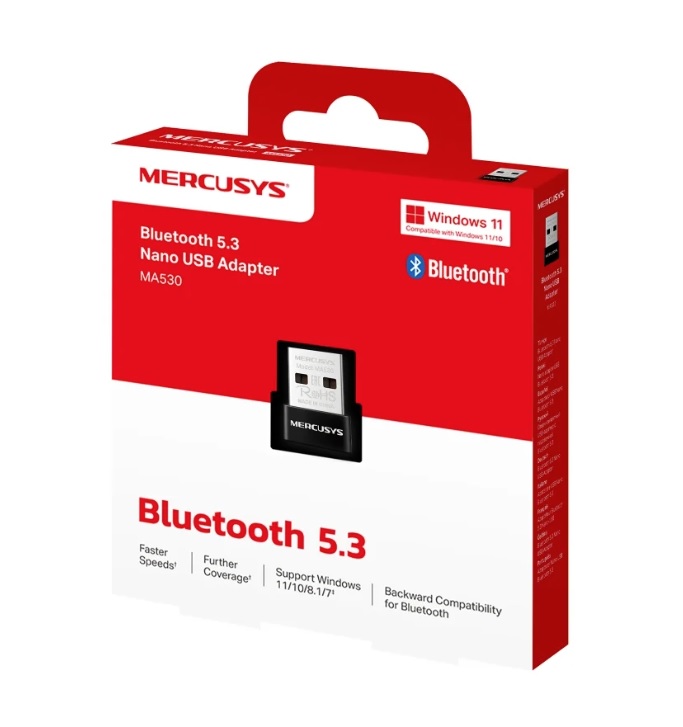 ADAPTADOR USB BLUETOOTH 5.3 NANO